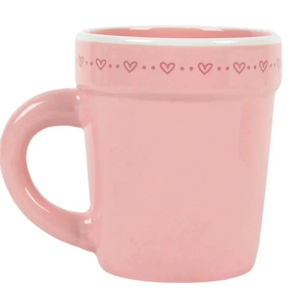 I love you Mom Planter/ Mug Spring
